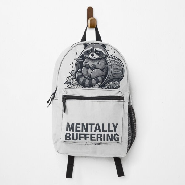 Item preview, Mentally Buffering Raccoon Tee – Alt Meme Shirt designed and sold by ZyxDes.