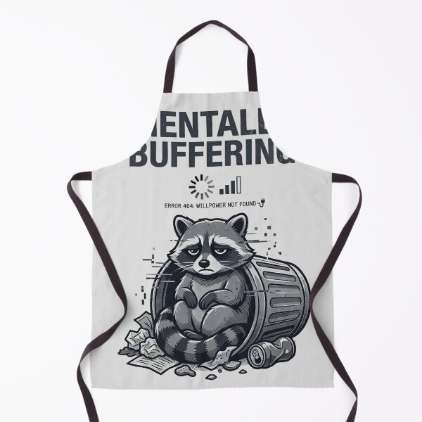 Item preview, Mentally Buffering Raccoon Tee – Alt Meme Shirt designed and sold by ZyxDes.