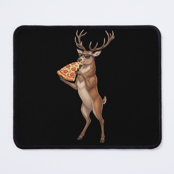 Item preview, Funny Deer Eating Pizza Animal Lover designed and sold by TerryConnells.