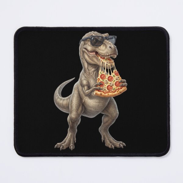 Item preview, Funny Dinosaur Eating Pizza Animal Lover designed and sold by TerryConnells.