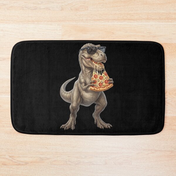 Item preview, Funny Dinosaur Eating Pizza Animal Lover designed and sold by TerryConnells.
