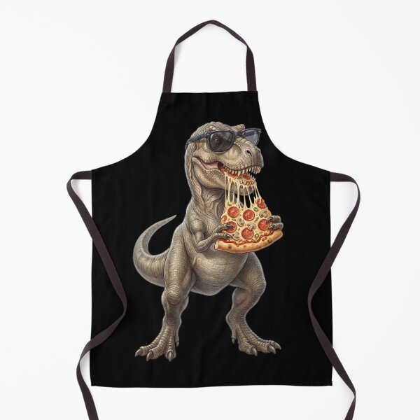 Item preview, Funny Dinosaur Eating Pizza Animal Lover designed and sold by TerryConnells.