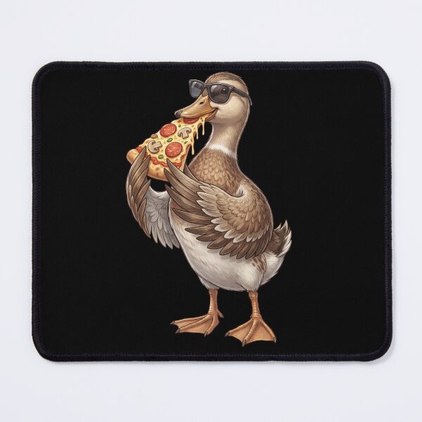 Item preview, Funny Duck Eating Pizza Animal Lover designed and sold by TerryConnells.