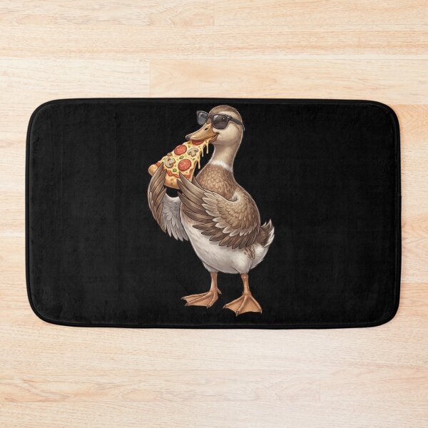 Item preview, Funny Duck Eating Pizza Animal Lover designed and sold by TerryConnells.