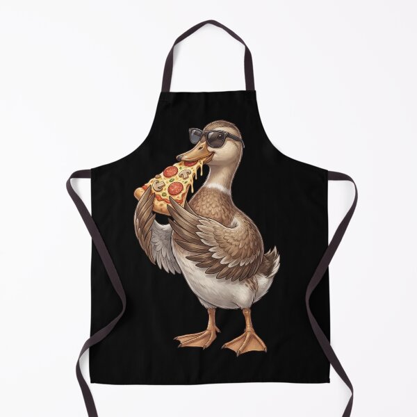 Item preview, Funny Duck Eating Pizza Animal Lover designed and sold by TerryConnells.