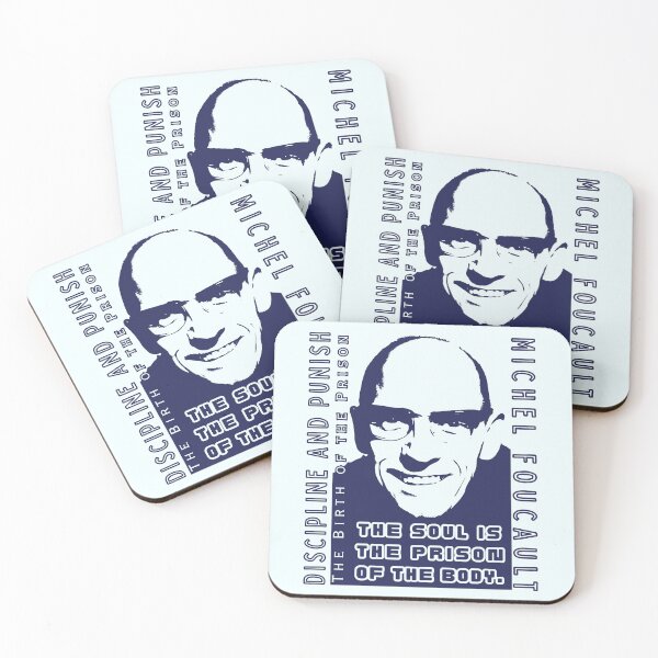 Item preview, Michel Foucault quote: The soul is the prison of the body. designed and sold by artbleed.