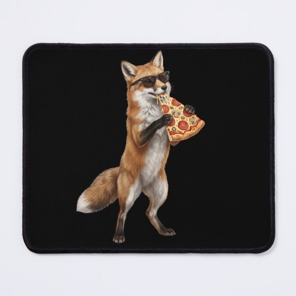 Item preview, Funny Fox Eating Pizza Animal Lover designed and sold by TerryConnells.