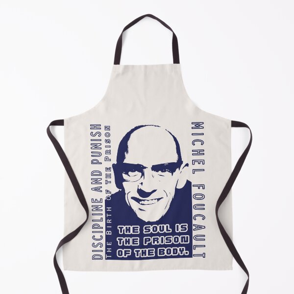 Item preview, Michel Foucault quote: The soul is the prison of the body. designed and sold by artbleed.