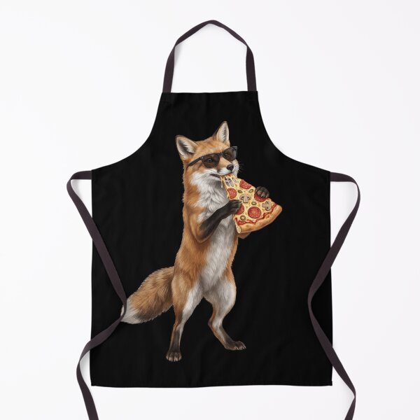 Item preview, Funny Fox Eating Pizza Animal Lover designed and sold by TerryConnells.