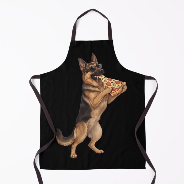 Item preview, Funny German Shepherd Eating Pizza Dog Mom Dad Lover designed and sold by TerryConnells.