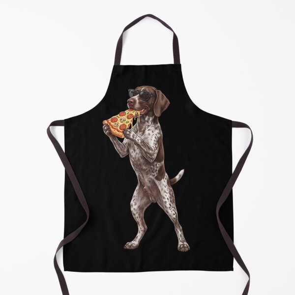 Item preview, Funny German Shorthaired Pointer Eating Pizza Dog Mom Dad Lover designed and sold by TerryConnells.
