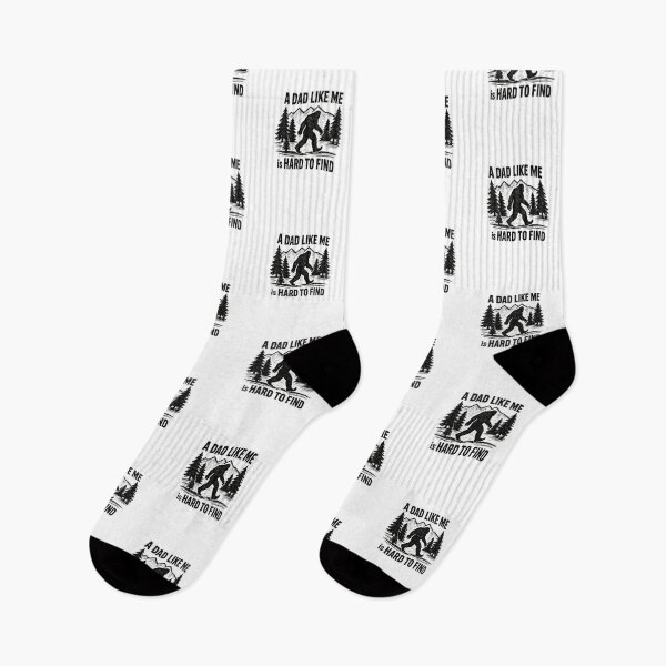 Item preview, Hard to Find Bigfoot Dad — Retro Mountain Silhouette | Funny Father's Day Gift designed and sold by Colorful-Garden.