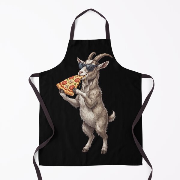 Item preview, Funny Goat Eating Pizza Animal Lover designed and sold by TerryConnells.