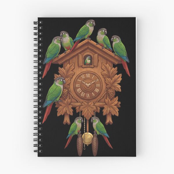 Item preview, Funny Green Cheek Conure Parrot Clock Mom Dad Lover designed and sold by TerryConnells.