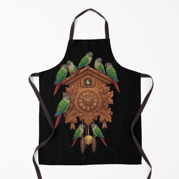Item preview, Funny Green Cheek Conure Parrot Clock Mom Dad Lover designed and sold by TerryConnells.