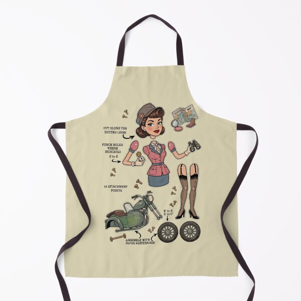 Item preview, Retro Paper Doll Chic Adventurer Traveler designed and sold by capricedefille.