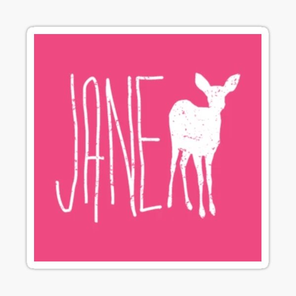 Max Caulfield Jane Doe Deer T-shirt - Cosplay Life is Strange (deer) Sticker