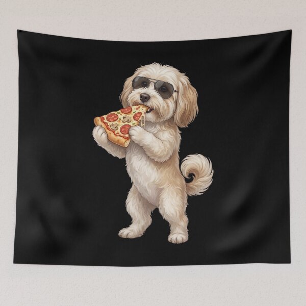 Item preview, Funny Havanese Eating Pizza Dog Mom Dad Lover designed and sold by TerryConnells.