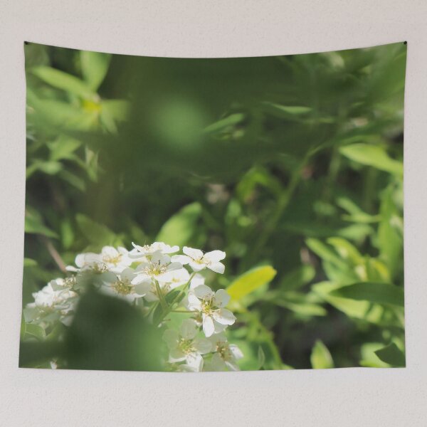 Item preview, Delicate White Floral Bokeh - Pastoral Nature Aesthetic designed and sold by vikko-art.