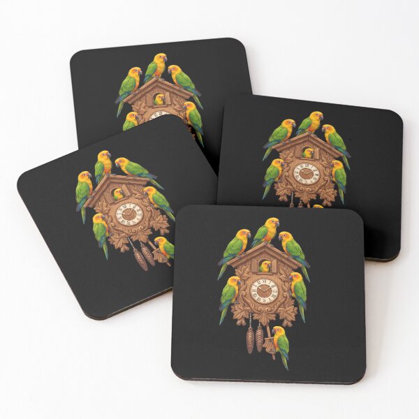Item preview, Funny Jenday Conure Parrot Clock Mom Dad Lover designed and sold by TerryConnells.