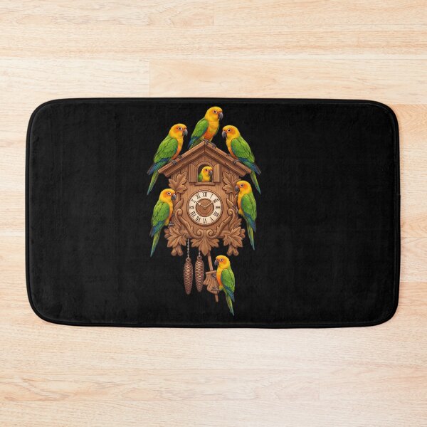 Item preview, Funny Jenday Conure Parrot Clock Mom Dad Lover designed and sold by TerryConnells.