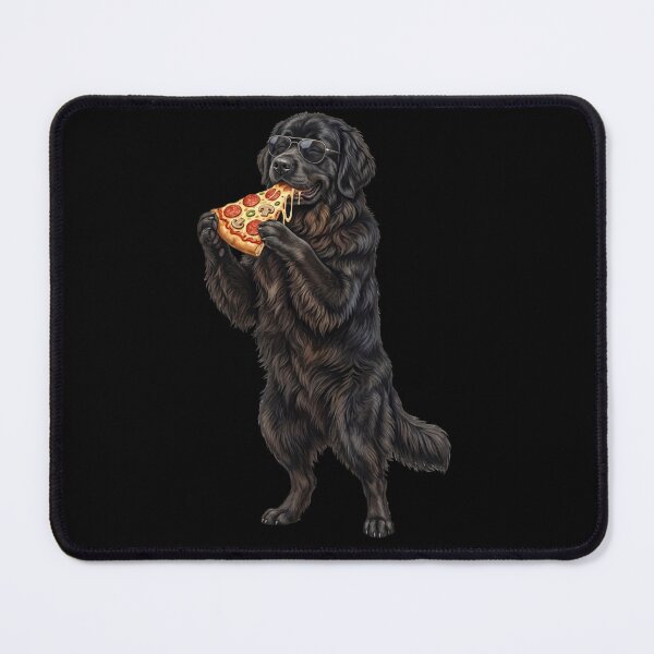 Item preview, Funny Newfoundland Eating Pizza Dog Mom Dad Lover designed and sold by TerryConnells.