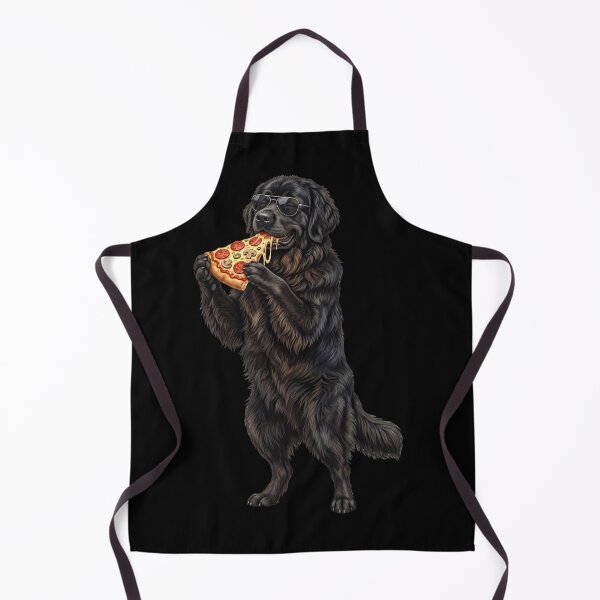 Item preview, Funny Newfoundland Eating Pizza Dog Mom Dad Lover designed and sold by TerryConnells.