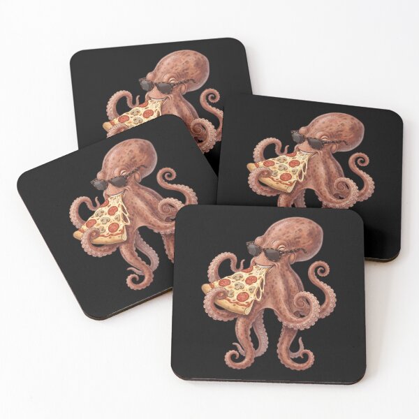 Item preview, Funny Octopus Eating Pizza Animal Lover designed and sold by TerryConnells.