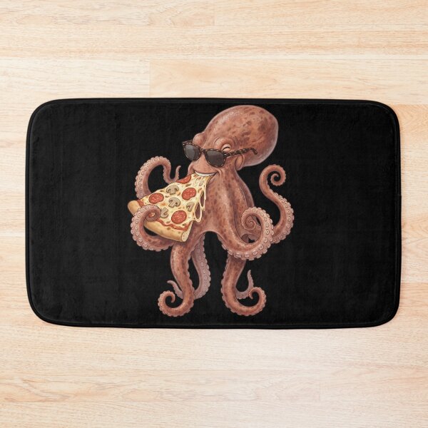 Item preview, Funny Octopus Eating Pizza Animal Lover designed and sold by TerryConnells.