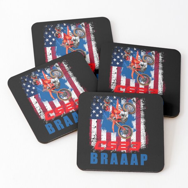 Item preview, CS23 USA Motocross Rider Patriotic Graphic designed and sold by FroggyBaBoy.