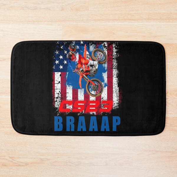Item preview, CS23 USA Motocross Rider Patriotic Graphic designed and sold by FroggyBaBoy.