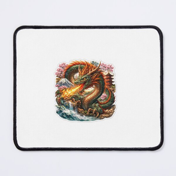 Item preview, Dragon throwing fire from its mouth designed and sold by S12Designs.