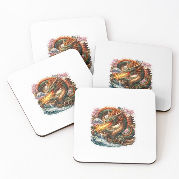 Item preview, Dragon throwing fire from its mouth designed and sold by S12Designs.