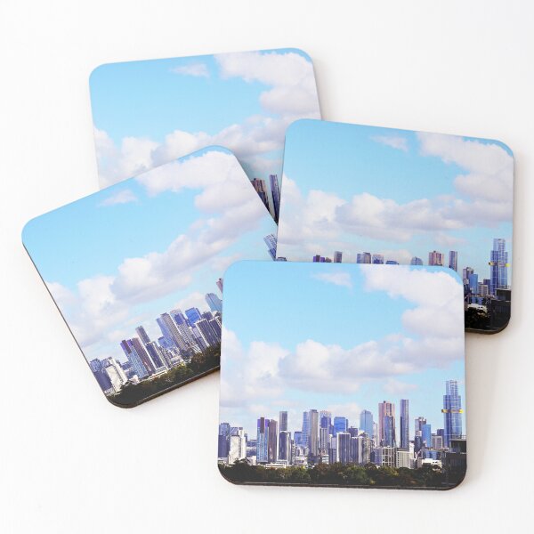 Item preview, Melbourne Skyline in the Sun designed and sold by Siene Browne.