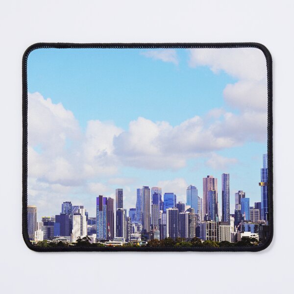 Item preview, Melbourne Skyline in the Sun designed and sold by Siene Browne.