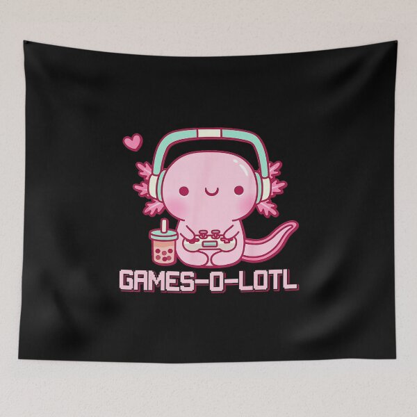 Item preview, Games O Lotl Axolotl Gamer Cute Kawaii Gaming Meme designed and sold by FGTV2021.