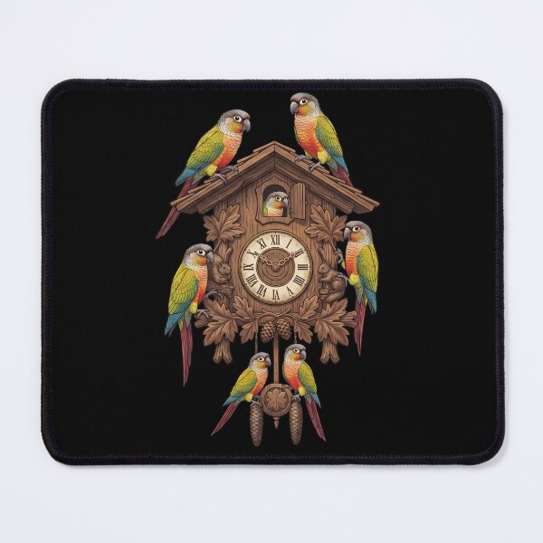 Item preview, Funny Pineapple Green Cheeked Conure Parrot Clock Mom Dad Lover designed and sold by TerryConnells.