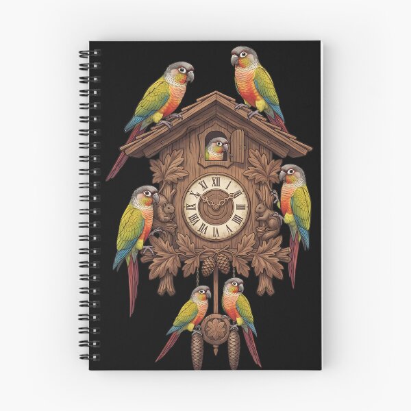Item preview, Funny Pineapple Green Cheeked Conure Parrot Clock Mom Dad Lover designed and sold by TerryConnells.