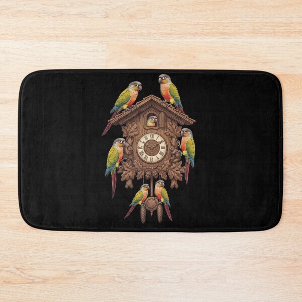 Item preview, Funny Pineapple Green Cheeked Conure Parrot Clock Mom Dad Lover designed and sold by TerryConnells.