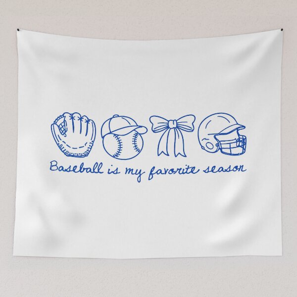 Item preview, Baseball Is My Favorite Season Coquette Bow  designed and sold by miaa-artistshop.