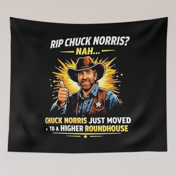 Item preview, chuck norris memorial we Love You designed and sold by Anavarros.