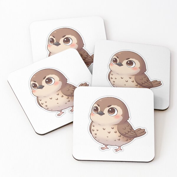 Item preview, Thrush Bird Sticker designed and sold by imranbiswas.