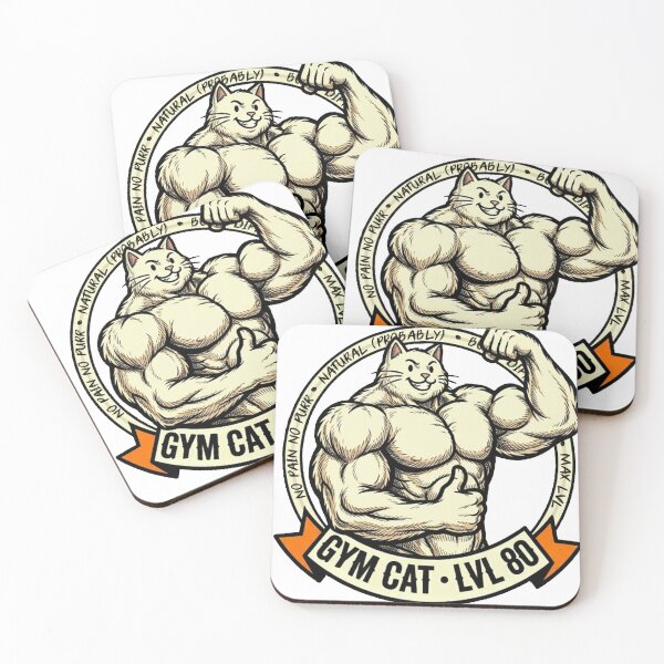 Item preview, GYM CAT designed and sold by Raxezis.