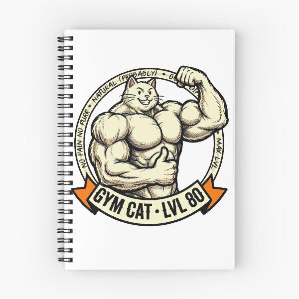 Item preview, GYM CAT designed and sold by Raxezis.