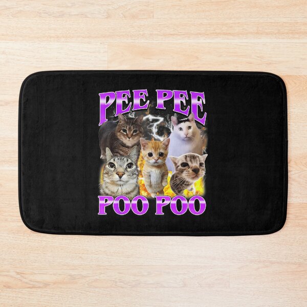 Item preview, Pee Pee Poo Poo Cat Meme Chaotic Funny Humor designed and sold by tadmercado.