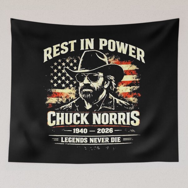 Item preview, chuck norris memorial we Love You designed and sold by Anavarros.