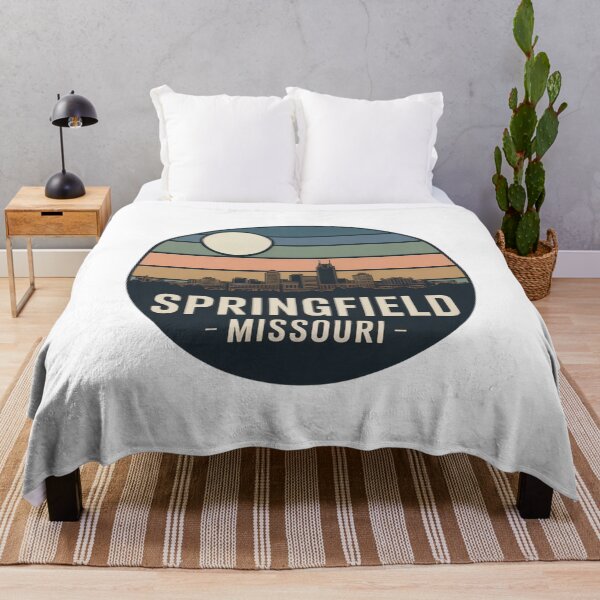Item preview, Springfield Missouri: Muted Sunset Skyline Badge designed and sold by CircinusStore.