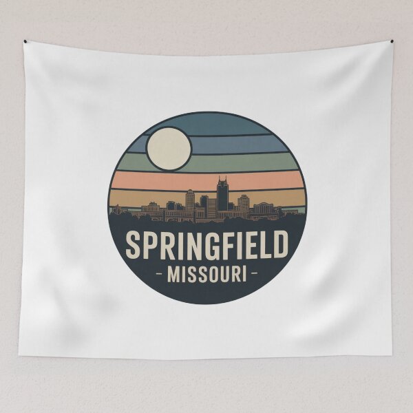 Artikelvorschau, Springfield, Missouri: Abzeichen für gedämpften Sonnenuntergang entworfen und verkauft von CircinusStore.
