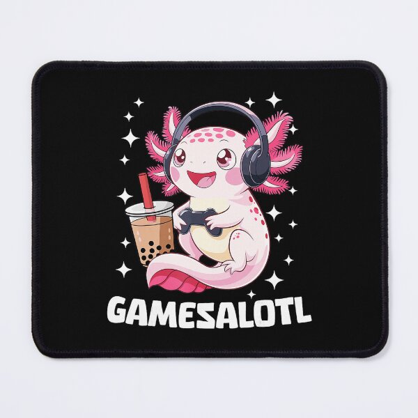 Item preview, Gamesalotl Axolotl Gamer Boba Cute Gaming designed and sold by FGTV2021.