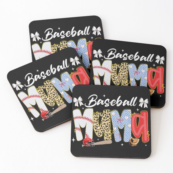 Item preview, Baseball Mama Coquette Bow Game Day Cute Leopard Print designed and sold by miaa-artistshop.